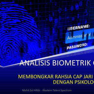 [EBOOK] Kod Genetik di Hujung Jari: Menyingkap Potensi Luar Biasa Melalui Analisis Dermatoglyphics