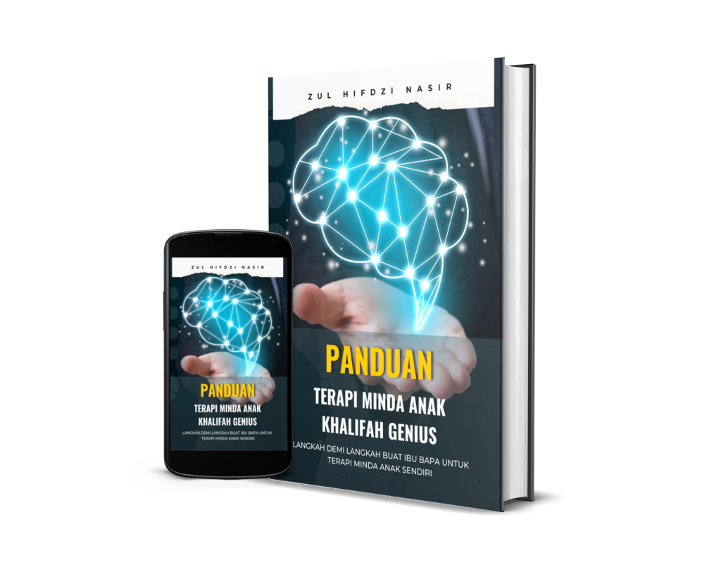 ebook cover - panduan terapi minda khalifah genius